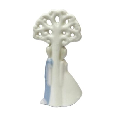 Albero della vita con sposi porcellana