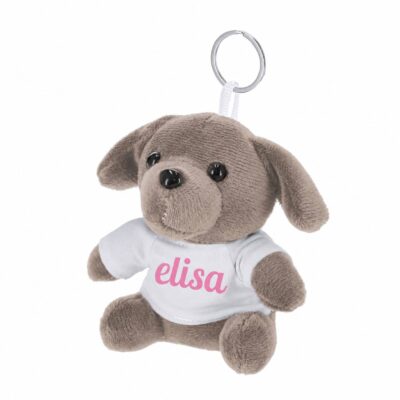 Portachiavi cagnolino personalizzabile