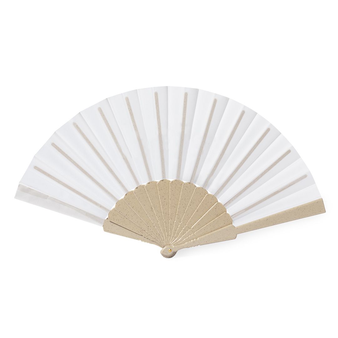 Ventaglio in carta e bambù plastificato