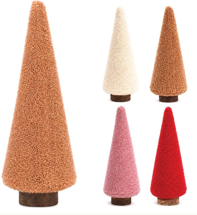 Albero di Natale tessuto teddy